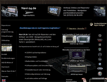 Tablet Screenshot of navi-24.de